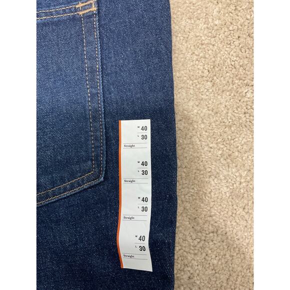 Gooodfellow Dark Wash Straight Jeans - Picture 5 of 7